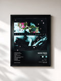 #noir Tableau de l'album Habits (International Version) de Neon Trees, cadre noir, imprimé et encadré en France