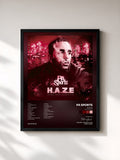#noir H.A.Z.E (Deluxe Edition) di PA Sports in stampa incorniciata, cornice nera, stampata e incorniciata in Francia