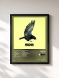 #noir Tableau de l'album Silent Cry (Deluxe Edition) de Feeder, cadre noir, imprimé et encadré en France