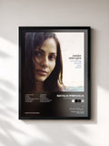 #noir Tableau de l'album Counting Down The Days de Natalie Imbruglia, cadre noir, imprimé et encadré en France