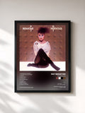 #noir Tableau de l'album Get Nervous de Pat Benatar, cadre noir, imprimé et encadré en France