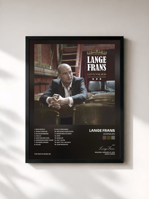 Lange Frans · Levenslied — Affiche encadrée