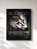 #noir Tableau de l'album Eterno de Rodrigo, cadre noir, imprimé et encadré en France