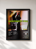 #noir Tableau de l'album SaintWayyy Pt. 2 de Lil Saint, cadre noir, imprimé et encadré en France