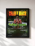 #noir Tableau de l'album So Many Reasons de Charly Black, cadre noir, imprimé et encadré en France