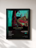 #noir Tableau de l'album ...Le Band Si Sciolgono de Luca Carboni, cadre noir, imprimé et encadré en France