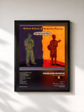 #noir Tableau de l'album Got You on My Mind de Madeleine Peyroux, cadre noir, imprimé et encadré en France