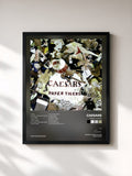 #noir Tableau de l'album Paper Tigers de Caesars, cadre noir, imprimé et encadré en France