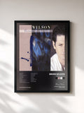 #noir Tableau de l'album Brian Wilson de Brian Wilson, cadre noir, imprimé et encadré en France