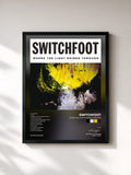 #noir Tableau de l'album Where The Light Shines Through de Switchfoot, cadre noir, imprimé et encadré en France