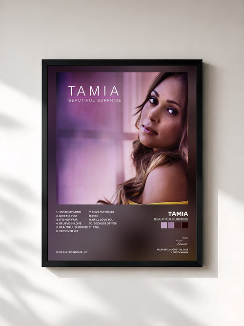 Tamia · Beautiful Surprise — Affiche encadrée