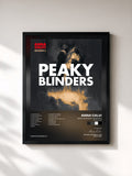 #noir Peaky Blinders: Season 5 (Original Score) di Anna Calvi in stampa incorniciata, cornice nera, stampata e incorniciata in Francia