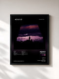 #noir Tableau de l'album Silhouettes de Aquilo, cadre noir, imprimé et encadré en France