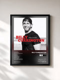 #noir Tableau de l'album Enjoy Yourself de Billy Currington, cadre noir, imprimé et encadré en France