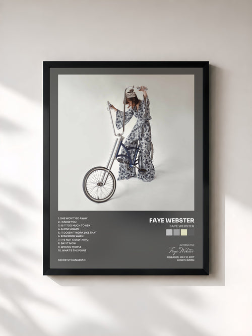 Faye Webster · Faye Webster — Affiche encadrée