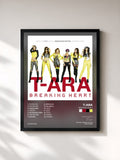 #noir Tableau de l'album Breaking Heart de T-ara, cadre noir, imprimé et encadré en France