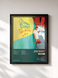 #noir Tableau de l'album Take the Weather with You de Jimmy Buffett, cadre noir, imprimé et encadré en France
