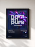 #noir Tableau de l'album Morning Dew de Nora En Pure, cadre noir, imprimé et encadré en France