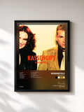 #noir Tableau de l'album Kassengift de Rosenstolz, cadre noir, imprimé et encadré en France
