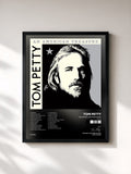 #noir Tableau de l'album An American Treasure (Deluxe) de Tom Petty, cadre noir, imprimé et encadré en France