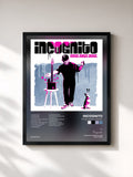 #noir Tableau de l'album Music. Magic. Ironic. de Incognito, cadre noir, imprimé et encadré en France