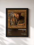 #noir Tableau de l'album The Foundation de Zac Brown Band, cadre noir, imprimé et encadré en France