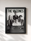 #noir Tableau de l'album Come Of Age de The Vaccines, cadre noir, imprimé et encadré en France