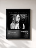 #noir Tableau de l'album Gypsy Heart Side A de Colbie Caillat, cadre noir, imprimé et encadré en France