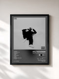 #noir Tableau de l'album Essa é a Vida de um Corredor de Ryu, the Runner, cadre noir, imprimé et encadré en France