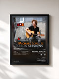 #noir Tableau de l'album Berlin Sessions de Michael Schulte, cadre noir, imprimé et encadré en France
