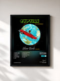 #noir Tableau de l'album The Difference de Gyptian, cadre noir, imprimé et encadré en France