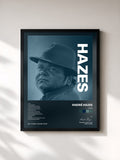 #noir Tableau de l'album Papa de André Hazes, cadre noir, imprimé et encadré en France