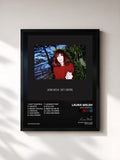 #noir Tableau de l'album Soft Control de Laura Welsh, cadre noir, imprimé et encadré en France
