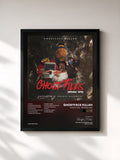 #noir Tableau de l'album Ghost Files - Bronze Tape de Ghostface Killah, cadre noir, imprimé et encadré en France