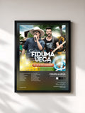#noir Tableau de l'album Ah, Se os Pais Soubessem de Fiduma & Jeca, cadre noir, imprimé et encadré en France