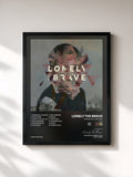 #noir Tableau de l'album Things Will Matter (Redux) de Lonely The Brave, cadre noir, imprimé et encadré en France