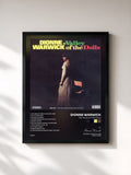 #noir Tableau de l'album The Valley of the Dolls de Dionne Warwick, cadre noir, imprimé et encadré en France
