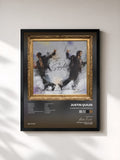 #noir Tableau de l'album SUPERARTE: EXHIBICIÓN 2.0 de Justin Quiles, cadre noir, imprimé et encadré en France