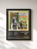 #noir Tableau de l'album Old Soul de Stephen Marley, cadre noir, imprimé et encadré en France