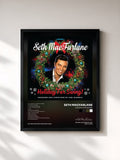 #noir Tableau de l'album Holiday For Swing! de Seth MacFarlane, cadre noir, imprimé et encadré en France