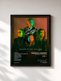 #noir Tableau de l'album The Man Without Qualities de The Royal Concept, cadre noir, imprimé et encadré en France
