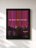 #noir Tableau de l'album Hees Van Ahoy de Doe Maar, cadre noir, imprimé et encadré en France