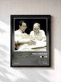#noir Tableau de l'album Yo-Yo Ma Plays Ennio Morricone de Ennio Morricone, cadre noir, imprimé et encadré en France