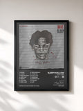 #noir Tableau de l'album DON'T SLEEP de Sleepy Hallow, cadre noir, imprimé et encadré en France
