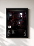 #noir Tableau de l'album RENT'S DUE (DELUXE) de Nemzzz, cadre noir, imprimé et encadré en France