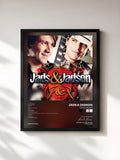 #noir Tableau de l'album Jads e Jadson de Jads & Jadson, cadre noir, imprimé et encadré en France