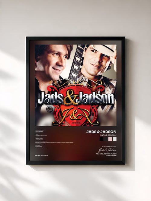 Jads & Jadson · Jads e Jadson — Affiche encadrée
