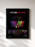 #noir Tableau de l'album Back and Fourth (Expanded Edition) de Pete Yorn, cadre noir, imprimé et encadré en France