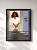 #noir Tableau de l'album As Good As It Gets de Deniece Williams, cadre noir, imprimé et encadré en France