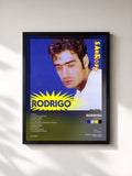 #noir Tableau de l'album Sabroso de Rodrigo, cadre noir, imprimé et encadré en France